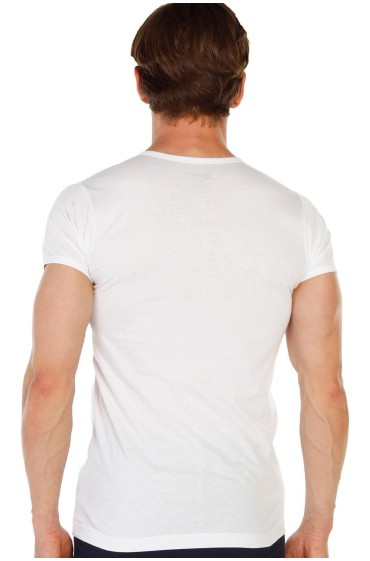 زیر پیراهن سفید نخی آستین کوتاه مردانه یقه هفت 6 عدد 317B مردانه سفید  ال سی وایکیکی