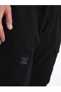 شلوار پارچه ای جیبدار مدل استاندارد مردانه مردانه مشکی  ال سی وایکیکی