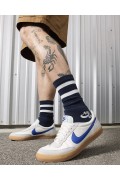 کتونی چرم کیل شات Nike Killshot 2 مردانه سفید با لوگوی آبی نایک