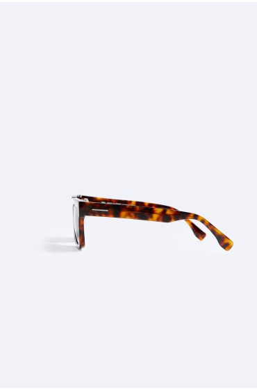 عینک آفتابی مربعی مردانه لاک لاک پشت  زارا