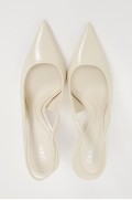 کفش پاشنه بلند زنانه سفید زارا