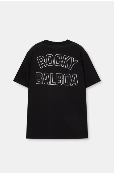 تیشرت مشکی Rocky Balboa مردانه مشکی پل اند بیر
