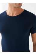 زیر پیراهن آستین کوتاه مردانه یقه گرد مردانه آبی سرمه ای  ال سی وایکیکی