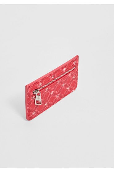 کیف کارت زیپ زنانه قرمز استرادیوریوس