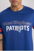 تیشرت آستین کوتاه یقه کوتاه DeFactoFit NFL New England Patriots Standard Fit Crew مردانه ساکس  دیفکتو