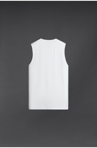 TRAINING TANK TOP مردانه سفید زارا