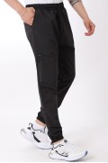 شمعی پارچه جانبی جیب جزئیات محموله/Jogger Bottom PLDP 04_70095 مردانه مشکی ال سی وایکیکی