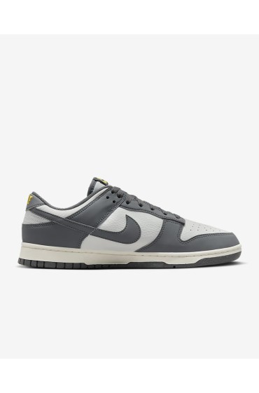 کتونی مدل Nike Dunk Low Next Nature رنگ خاکستری آهن / شیر نارگیل / رعد و برق / گرد و غبار فوتون مردانه نایک