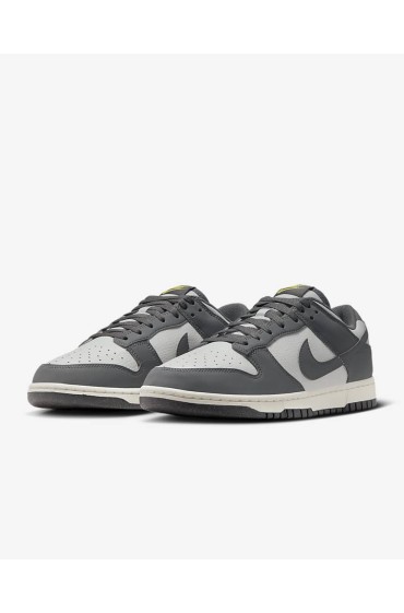 کتونی مدل Nike Dunk Low Next Nature رنگ خاکستری آهن / شیر نارگیل / رعد و برق / گرد و غبار فوتون مردانه نایک