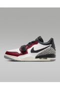 کتونی مدل Air Jordan Legacy 312 Low رنگ Summit سفید / Varsity قرمز / بادبانی / مشکی مردانه نایک