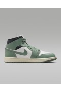 کتونی ورزشی مدل Air Jordan 1 Mid رنگ بادبان / آنتراسیت / دود یشم زنانه نایک