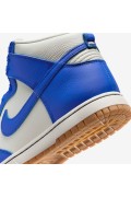 کتونی دانک مدل Nike Dunk High Retro SE رنگ فانتوم / عاج کم رنگ / زرد صمغی / آبی مسابقه ای مردانه نایک