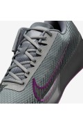 کتونی تنیس مدل NikeCourt Air Zoom Vapor 11 رنگ دود خاکستری / دود تیره خاکستری / سنطوسیا / مشکی مردانه نایک