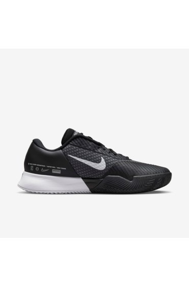 کتونی تنیس مدل NikeCourt Air Zoom Vapor Pro 2 عددی رنگ مشکی سفید مردانه نایک