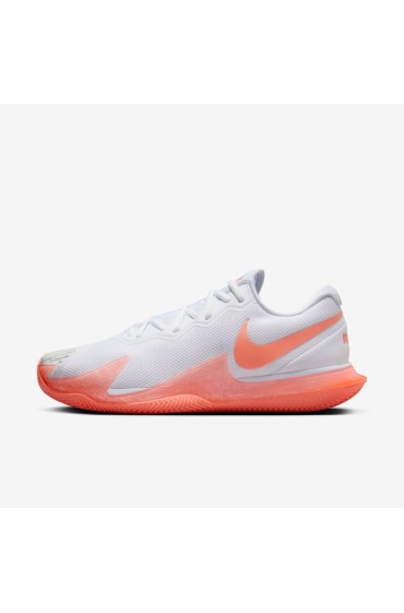 کتونی تنیس مدل NikeCourt Air Zoom Vapor Cage 4 رک رنگ انبه سفید/سفید/روشن مردانه نایک