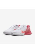 کتونی تنیس مدل NikeCourt Air Zoom Vapor Pro 2 عددی رنگ سفید/صورتی استری/تینت زرشکی/پانچ داغ مردانه نایک