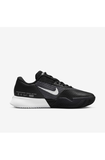 کتونی تنیس مدل NikeCourt Air Zoom Vapor Pro 2 عددی رنگ سیاه/سفید مردانه نایک