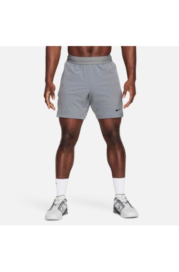 شلوارک ورزشی مدل Nike Flex Rep 4.0 رنگ دود خاکستری / مشکی / مشکی مردانه نایک