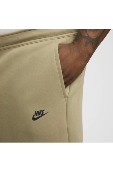 شلوارک ورزشی مدل Nike Sportswear Tech Fleece رنگ زیتونی خنثی/سیاه مردانه نایک