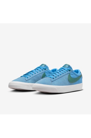 کتونی اسکیت برد مدل Nike SB Zoom Blazer Low Pro GT رنگ آبی دانشگاه / آبی دانشگاه / سفید قله / دو ساحلی مردانه نایک