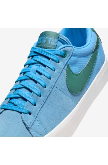 کتونی اسکیت برد مدل Nike SB Zoom Blazer Low Pro GT رنگ آبی دانشگاه / آبی دانشگاه / سفید قله / دو ساحلی مردانه نایک