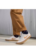 کتونی اسکیت برد مدل Nike SB Chron 2 عددی Canvas رنگ Summit White/Summit White/Gum قهوه ای روشن/Monarch مردانه نایک