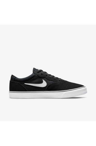 کتونی اسکیت برد مدل Nike SB Chron 2 عددی رنگ سیاه/سیاه/سفید مردانه نایک