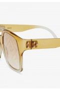 عینک آفتابی زنانه فندی-Gradient effect injection-moulded sunglasses with FF logo