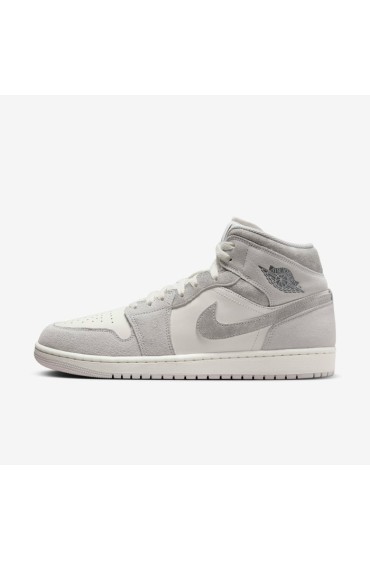 کتونی ایر جردن 1 مدل Air Jordan 1 Mid SE رنگ خاکستری خنثی / بادبانی / خاکستری دودی مردانه نایک