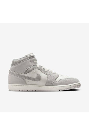 کتونی ایر جردن 1 مدل Air Jordan 1 Mid SE رنگ خاکستری خنثی / بادبانی / خاکستری دودی مردانه نایک