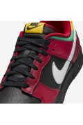 کتونی دانک مدل Nike Dunk Low «خالکوبی دوچرخه‌سواری» رنگ مشکی / قرمز ورزشی / طلایی دانشگاهی / سفید مردانه نایک