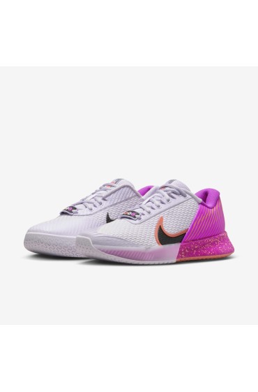 کتونی تنیس مدل NikeCourt Vapor Pro 2 عددی Premium رنگ به سختی انگور/انگور زنده/انبه وحشی روشن/سیاه مردانه نایک