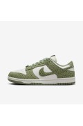 کتونی ورزشی مدل Nike Dunk Low Premium رنگ سبز نفتی/خط درخت/بادبان/سبز نفتی زنانه نایک