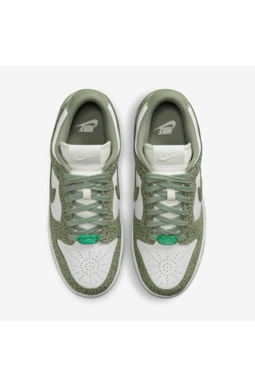 کتونی ورزشی مدل Nike Dunk Low Premium رنگ سبز نفتی/خط درخت/بادبان/سبز نفتی زنانه نایک