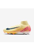 کفش فوتبال مدل Nike Mercurial Superfly 10 Elite 'Kylian Mbappé' رنگ لیزر نور نارنجی/زردخانه سرمه ای مردانه نایک