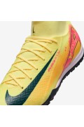 کفش فوتبال مدل آکادمی Nike Mercurial Superfly 10 "Kylian Mbappe" رنگ لیزر نور نارنجی/زردخانه سرمه ای مردانه نایک