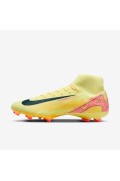 کفش فوتبال مدل آکادمی Nike Mercurial Superfly 10 "Kylian Mbappe" رنگ لیزر نور نارنجی/زردخانه سرمه ای مردانه نایک