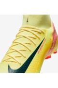 کفش فوتبال مدل آکادمی Nike Mercurial Superfly 10 "Kylian Mbappe" رنگ لیزر نور نارنجی/زردخانه سرمه ای مردانه نایک