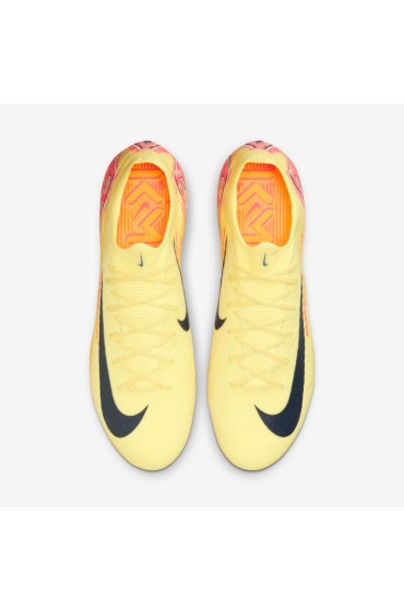 کفش فوتبال مدل Nike Mercurial Vapor 16 Elite "Kylian Mbappe" رنگ لیزر نور نارنجی/زردخانه سرمه ای مردانه نایک