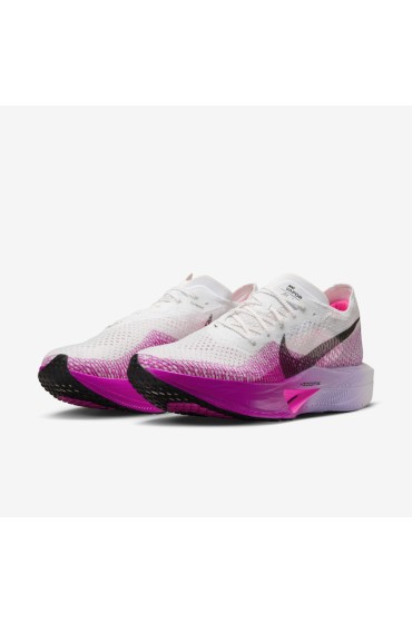 کتونی رانینگ مدل Nike Vaporfly 3 رنگ سفید / بنفش زنده / عقیق بنفش / مشکی مردانه نایک