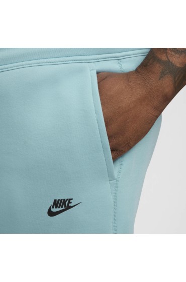 شلوار ورزشی مدل Nike Sportswear Tech Fleece رنگ شلوار جین فیروزه ای/مشکی مردانه نایک