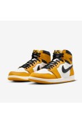 کتونی بسکتبال مدل Air Jordan 1 Retro High OG 'Yellow Ocher' رنگ زرد اخرایی / بادبان / مشکی مردانه نایک