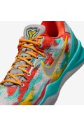 کتونی بسکتبال مدل Kobe 8 Protro "Venice Beach" رنگ خاکستری ورزشگاه/زرد تور/نقره ای متالیک مردانه نایک