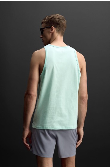 TRAINING TANK TOP مردانه نعنایی  زارا