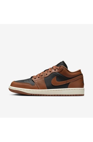 کتونی ورزشی مدل Air Jordan 1 Low 'Archaeo Brown' رنگ Off-Noir/Sail/Archaeo Brown زنانه نایک