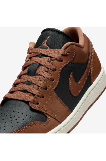 کتونی ورزشی مدل Air Jordan 1 Low 'Archaeo Brown' رنگ Off-Noir/Sail/Archaeo Brown زنانه نایک