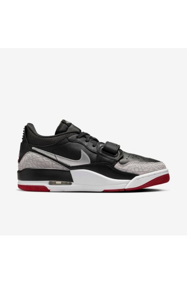 کتونی ورزشی مدل Air Jordan Legacy 312 Low رنگ مشکی / قرمز بدنسازی / خاکستری سیمانی / نقره ای متالیک زنانه نایک