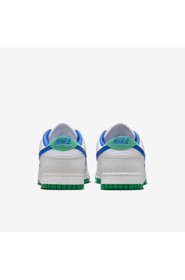 کتونی ورزشی مدل Nike Dunk Low 'Tennis Classic' رنگ سفید / گرد و غبار فوتون / سبز ورزشگاه / عکس آبی زنانه نایک