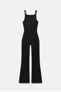 STRAPPY Buckle Jumpsuit زنانه مشکی زارا