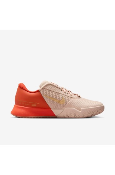 کتونی تنیس مدل NikeCourt Air Zoom Vapor Pro 2 عددی Premium رنگ ماسه دریفت / صمغ قهوه ای ​​/ طلای متالیک مردانه نایک